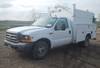 2000 Ford F350 Super Duty XL utility truck 108,447 miles on odometer Triton 5 4L V8 SOHC 16V gas eng...