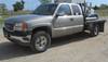 2001 GMC Sierra 2500HD Ext Cab flatbed pickup truck 272,083 actual miles 6 6L V8 OHV 32V turbo diese...