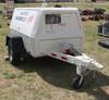Ingersoll Rand 185 air compressor 2,571 hours on meter John Deere four cylinder diesel engine 3/4 ho...