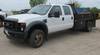 2008 Ford F450 Super Duty XL Crew Cab flatbed truck 189,428 miles on odometer 6 4L V8 OHV 32V turbo ...