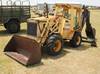 1985 New Holland LB 620 articulated backhoe 2,629 hours on meter Four cylinder diesel engine Hydrost...