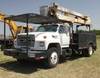 1992 Ford F800 bucket truck 3,256 engine hours on meter 2,823 PTO hours on meter 7 8L six cylinder d...