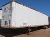 1989 Stoughton 45 dry van trailer Model GSVWZ455TSC 8 5 W Swinging doors Spring suspension Air brake...