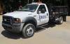 2007 Ford F450 Super Duty XL flatbed truck 189,324 actual miles 6 0L V8 OHV 32V turbo diesel engine ...