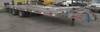 2000 Interstate 20DTA flatbed trailer 20 L x 8 W deck 5 L dove tail 5 L x 21 5 W fold up ramps Wood ...