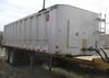 1997 East Pusher trailer Approx 26 L x 8 W Aluminum bed body Hydraulic push plate unload Hydraulic c...