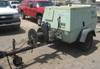 1999 Sullair 185DPQJD mobile compressor 601 hours on meter John Deere four cylinder diesel engine Mo...