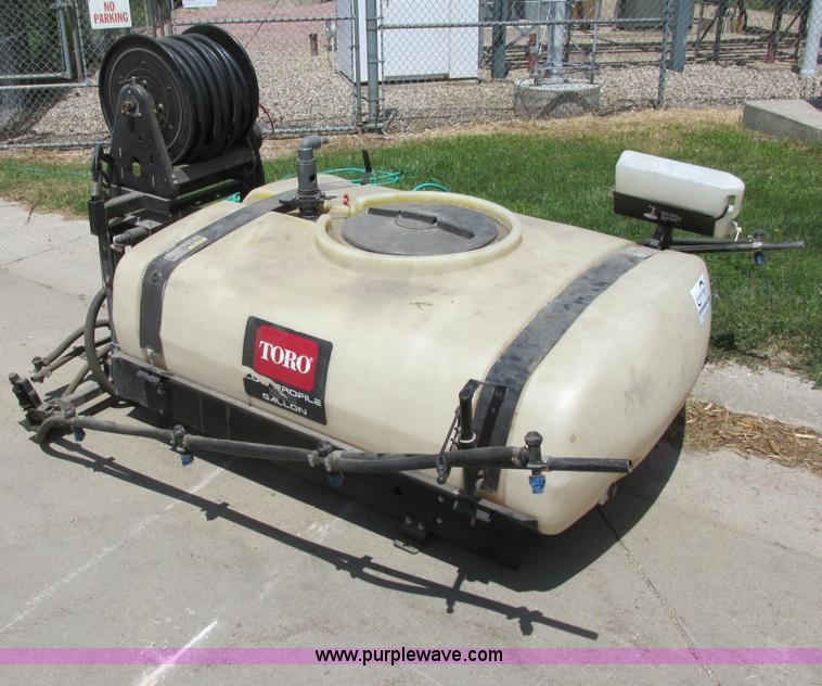 Toro Low Profile 200 Gallon Bed Mounted Sprayer No reserve Auction On 