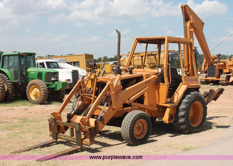 image for item H8183 1990 Case 480F backhoe
