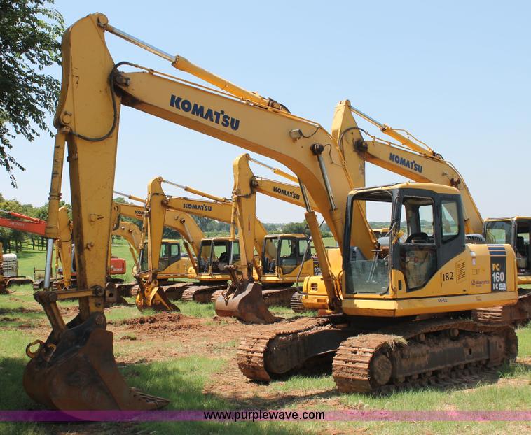 image for item I1536 2006 Komatsu PC160LC-7KA excavator
