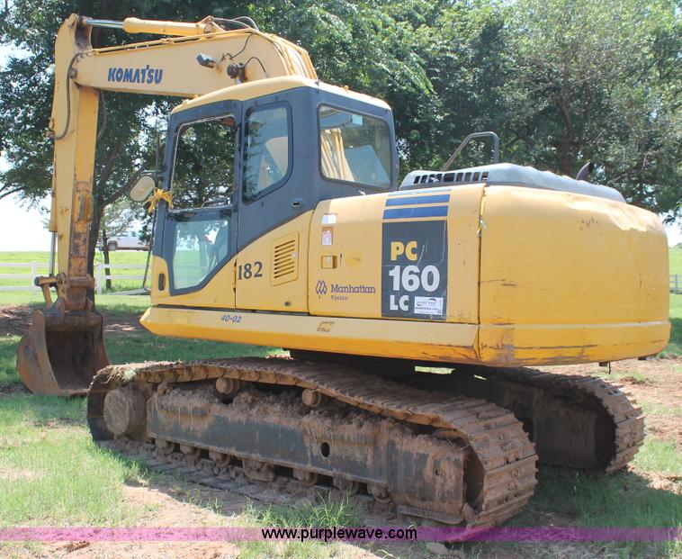 image for item I1536 2006 Komatsu PC160LC-7KA excavator