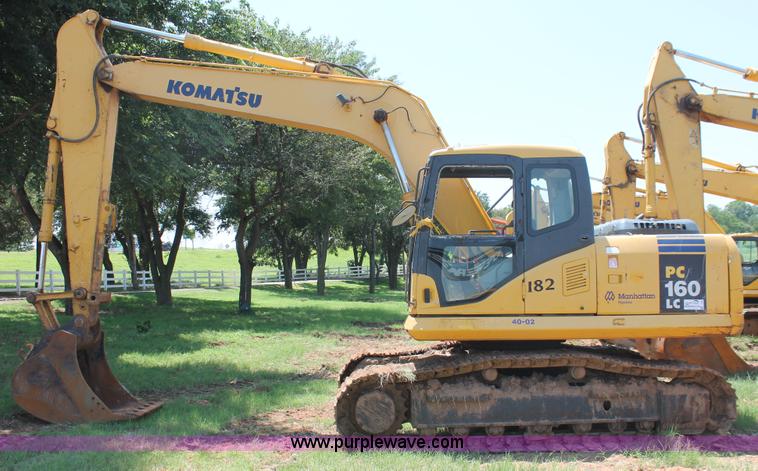 image for item I1536 2006 Komatsu PC160LC-7KA excavator