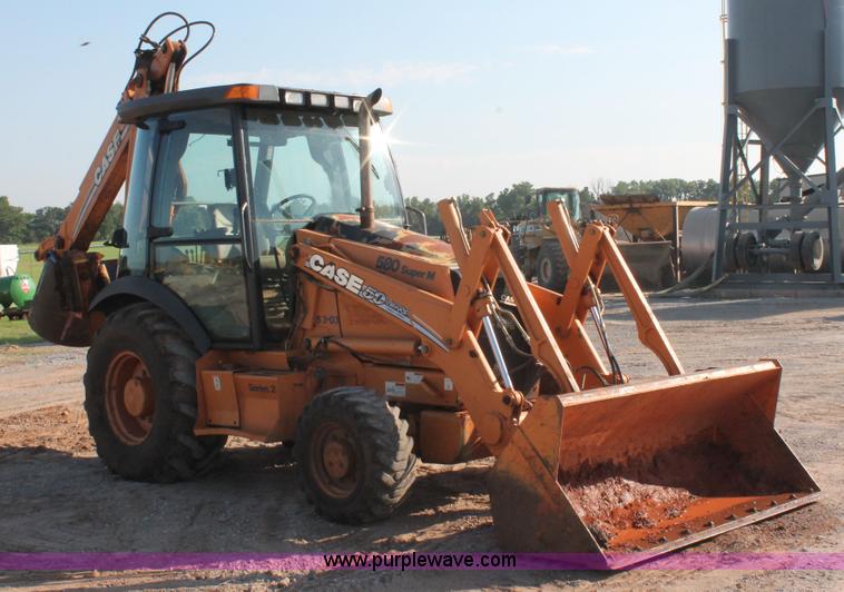 image for item I1550 2007 Case 580 Super M Series II backhoe