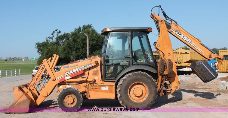image for item I1550 2007 Case 580 Super M Series II backhoe