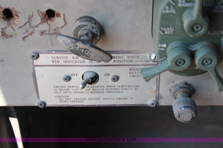 image for item I1557 1968 Am General M35A2 military truck