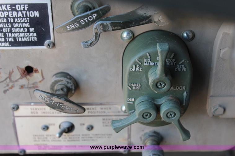 image for item I1557 1968 Am General M35A2 military truck