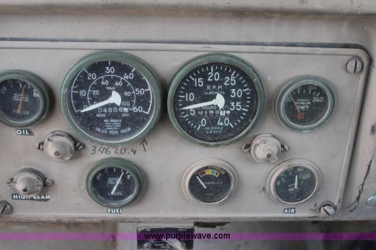 image for item I1557 1968 Am General M35A2 military truck