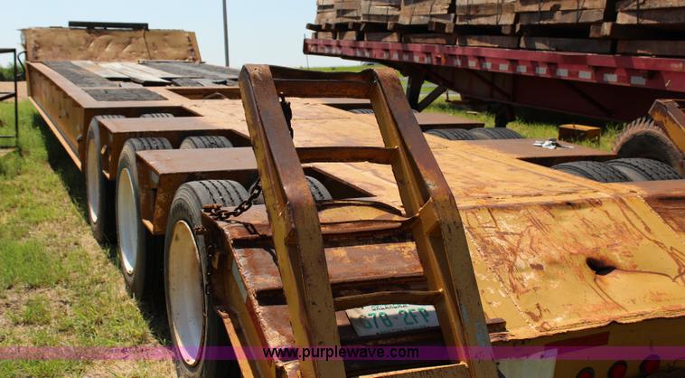 image for item I1559 1990 Trail King TK80RG-463 equipment trailer