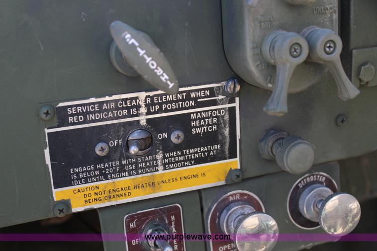 image for item I1561 1967 Kaiser M35 military truck