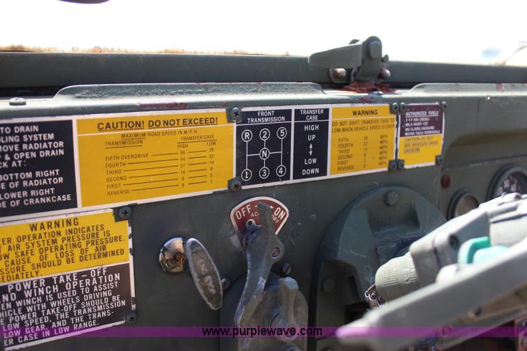 image for item I1561 1967 Kaiser M35 military truck