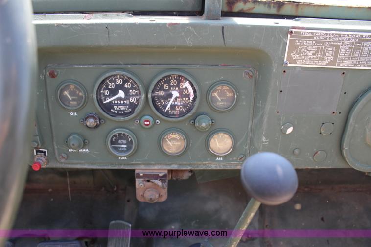 image for item I1561 1967 Kaiser M35 military truck