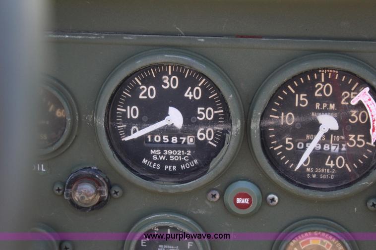 image for item I1561 1967 Kaiser M35 military truck