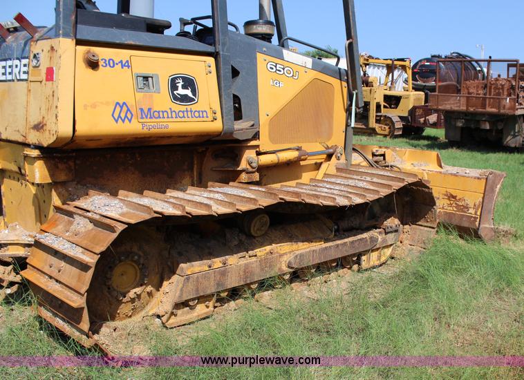 image for item I1562 2007 John Deere 650J LGP dozer
