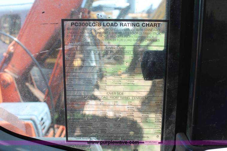 image for item I1566 2008 Komatsu PC300LC-8 excavator