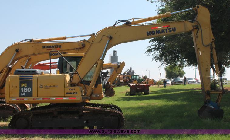 image for item I1569 2004 Komatsu PC160LC-7KA excavator