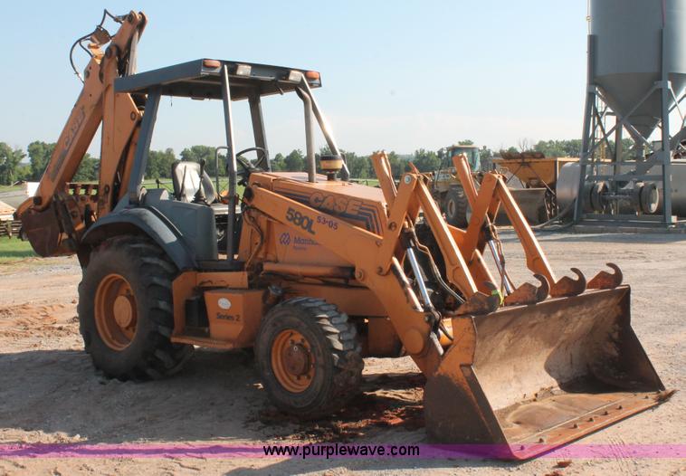 image for item I1578 1998 Case 580L backhoe