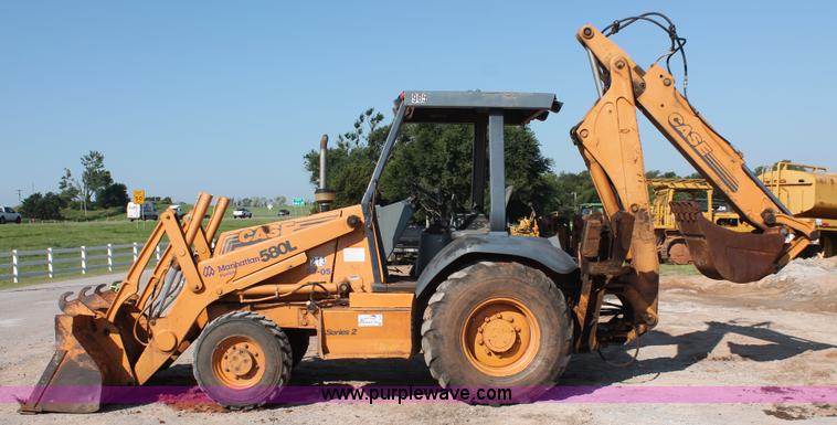 image for item I1578 1998 Case 580L backhoe