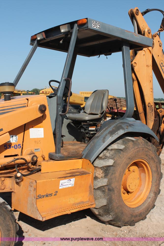 image for item I1578 1998 Case 580L backhoe
