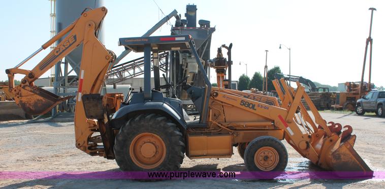 image for item I1581 1998 Case 580 Super L backhoe