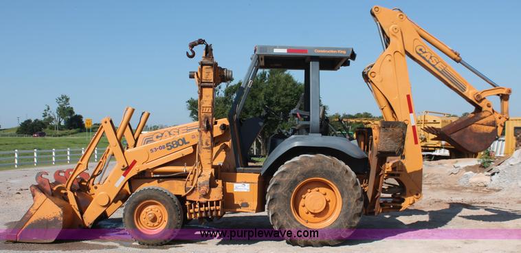 image for item I1581 1998 Case 580 Super L backhoe