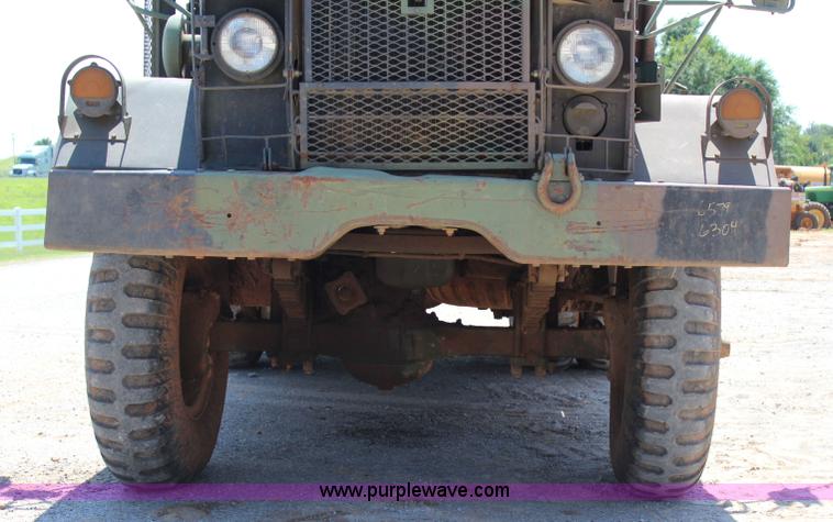 image for item I1591 1968 Kaiser M35 flatbed truck