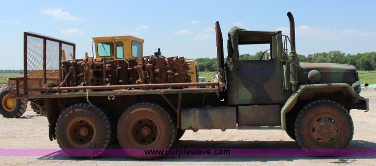 image for item I1591 1968 Kaiser M35 flatbed truck