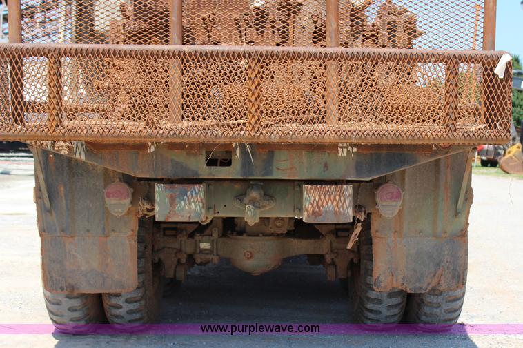 image for item I1591 1968 Kaiser M35 flatbed truck