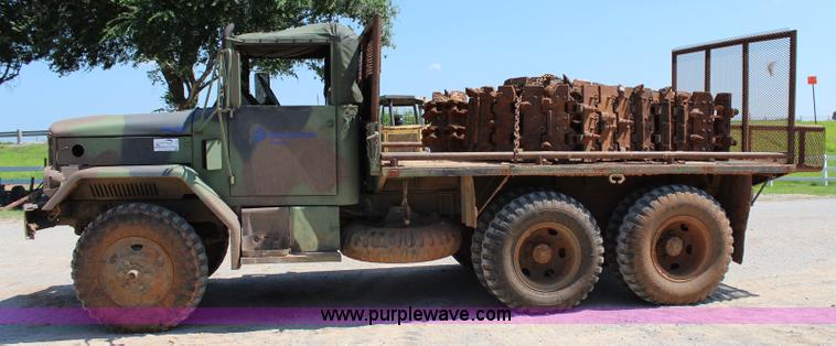 image for item I1591 1968 Kaiser M35 flatbed truck