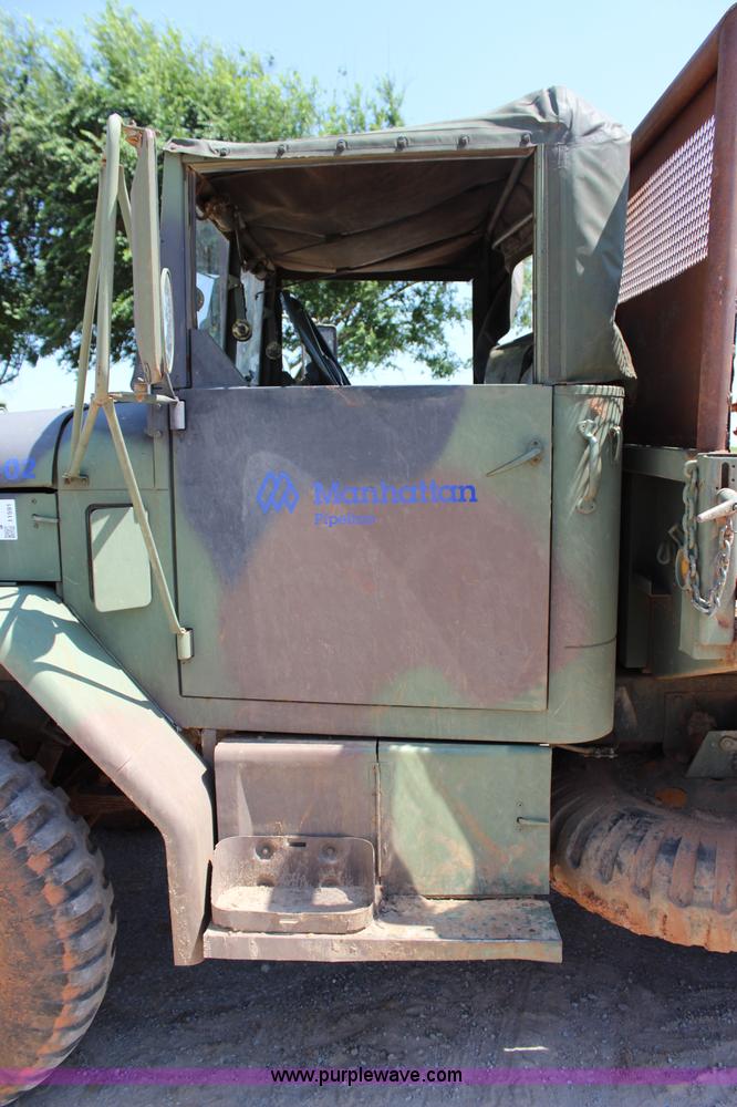 image for item I1591 1968 Kaiser M35 flatbed truck