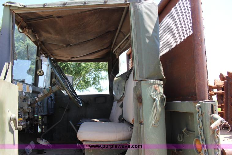 image for item I1591 1968 Kaiser M35 flatbed truck