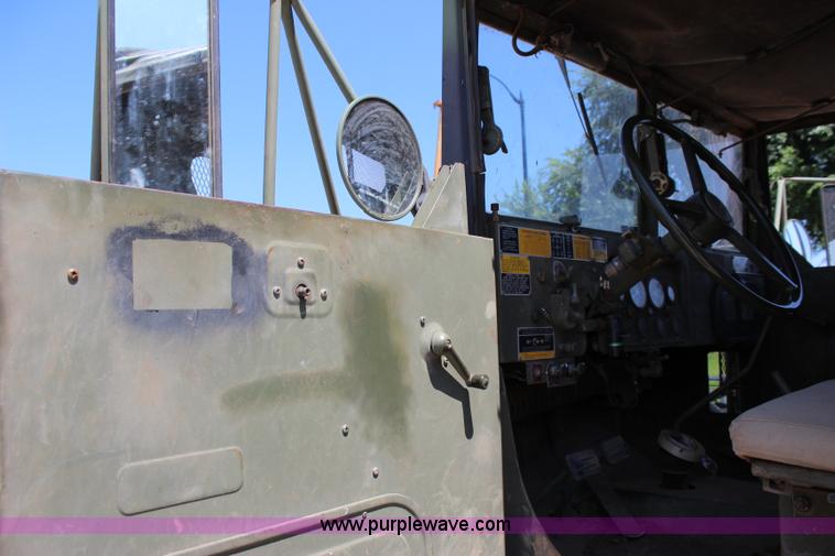 image for item I1591 1968 Kaiser M35 flatbed truck