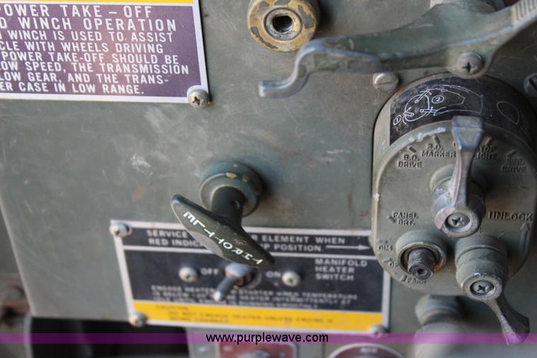 image for item I1591 1968 Kaiser M35 flatbed truck