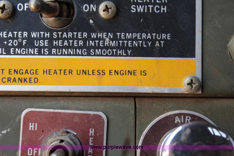 image for item I1591 1968 Kaiser M35 flatbed truck