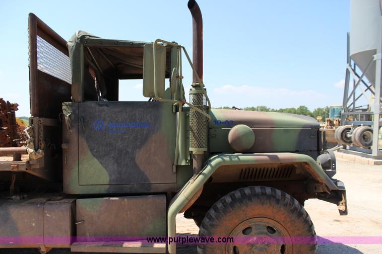 image for item I1591 1968 Kaiser M35 flatbed truck