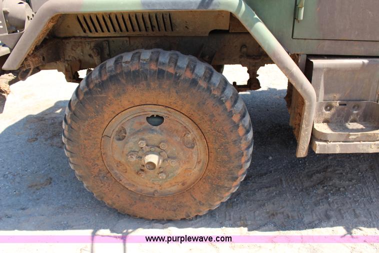 image for item I1591 1968 Kaiser M35 flatbed truck