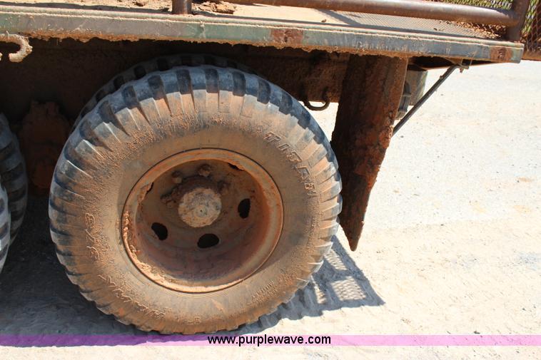 image for item I1591 1968 Kaiser M35 flatbed truck