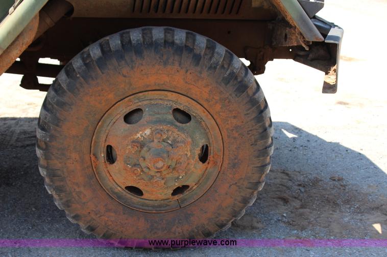 image for item I1591 1968 Kaiser M35 flatbed truck