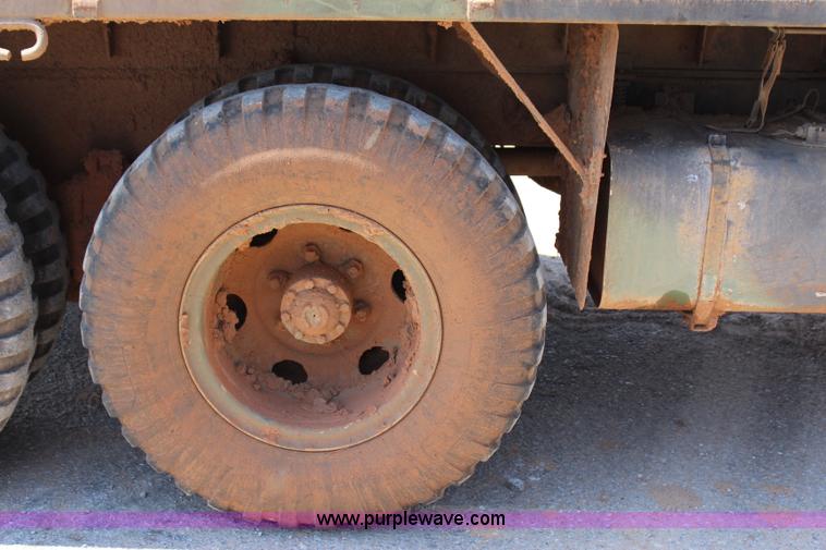 image for item I1591 1968 Kaiser M35 flatbed truck