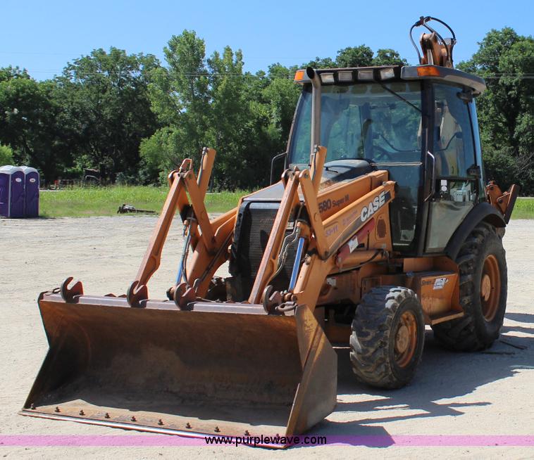 image for item I1594 2005 Case 580 Super M backhoe