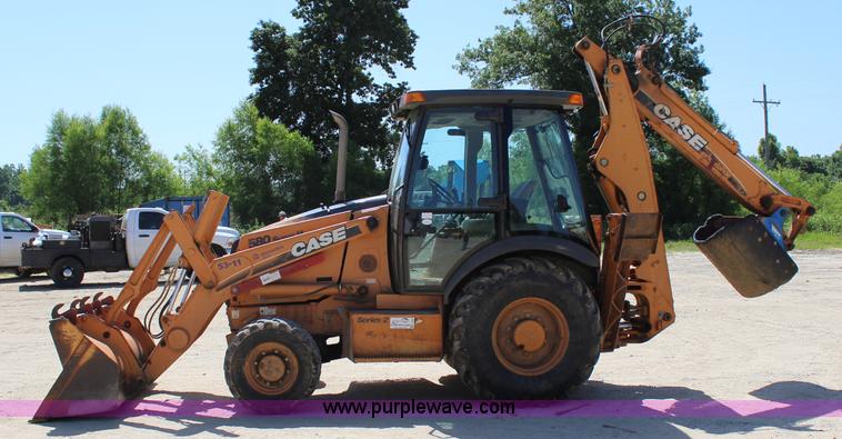 image for item I1594 2005 Case 580 Super M backhoe